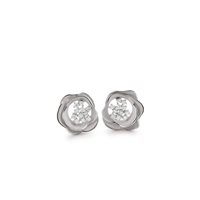 Pendientes Annamaria Cammilli Mujer Tres Jolie in Oro blanco Diamante GOR1237W